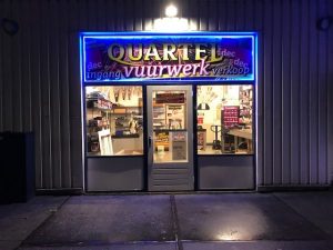 Quartel vuurwerk showroom intree winkel pijnacker nootdorp Berkel en Rodenrijs Bergschenhoek Delfgauw delft Leidschendam ypenburg voorburg denhaag weco rubro cafferata vulcan bonnfire