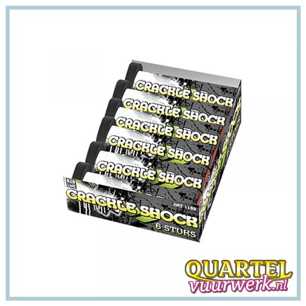 Weco B2B Crackle Shock | 6 stuks F1 (Nieuw in 2020) [WEC1159]