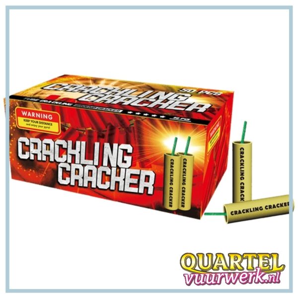 Crackling cracker (50) stuks in verpakking (RESTANT 2022) [RUB7045]