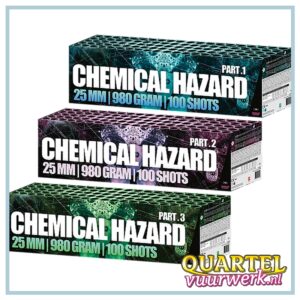 Weco Chemical Hazard 300 shots 25mm NEW (Nieuw in 2023) [WEC7080]