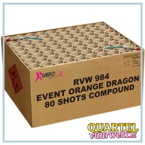 Rubro Event Orange dragon 80s compound NEW (Nieuw in 2024) [RUB984]