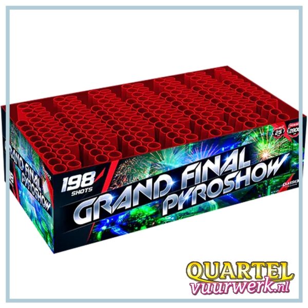 PYROSHOW GRAND FINAL 198 SHOTS W-DISPLAY [RUB5056]