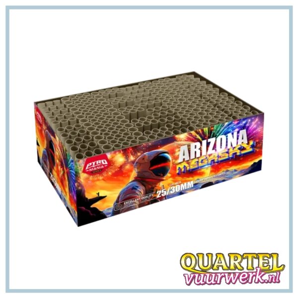 Pyro mania ARIZONA SKY 293 SHOTS XL FANSHAPE COMPOUNDNIEU [RUB5200]