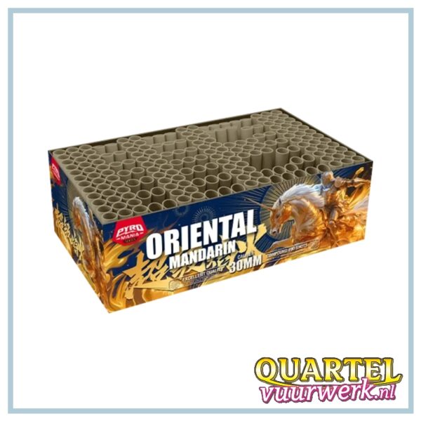 Pyro mania ORIENTAL MANDARIN 190 SHOTS 30MM COMPOUNDNIEUW [RUB5204]