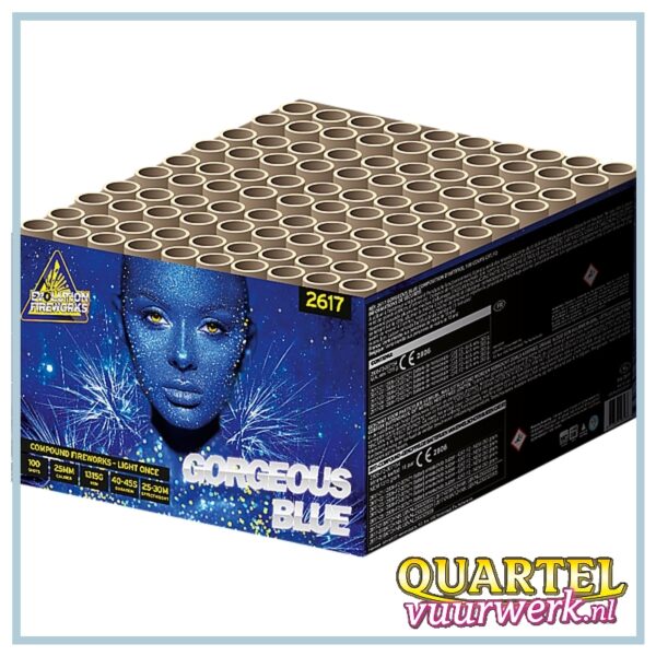 EVOLUTION F2 Gorgeous Blue 100 shots 25mm (Nieuw in 2025) [WEC2617]