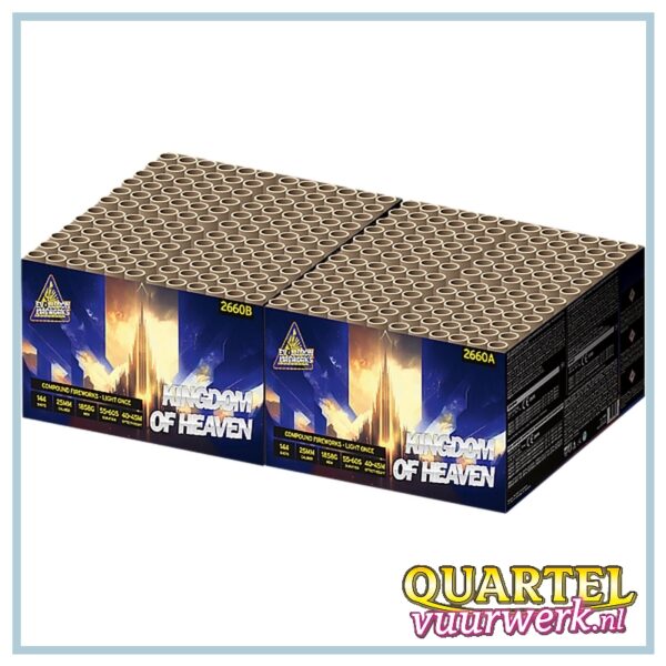 EVOLUTION F2 Kingdom of Heaven 288 shots 25mm (Nieuw in 2025) [WEC2660]