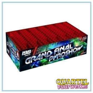 Mania Pyroshow grand finale 198 shots w-display NEW (Nieuw in 2025) [RUB5065]