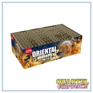Pyro mania Oriental Mandarin 190 Shots 30Mm Compound (Nieuw in 2025) [RUB5204]