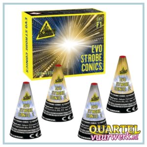 EVOLUTION Evo Strobe Conics 4 stuks (Outlet 2025) [WEC2218]