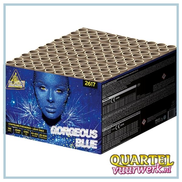 EVOLUTION Gorgeous Blue 100 shots 25mm (Nieuw in 2025) [WEC2617]