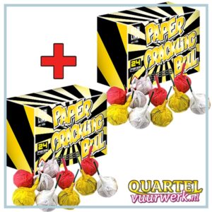 GBV Fireworks B2B Paper crackling ball (24 stuks) [WEC1456]