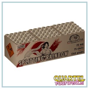 Prof-Style Splitting Rainbow 75 shots 25mm ---> WEC6313 [WEC6305]